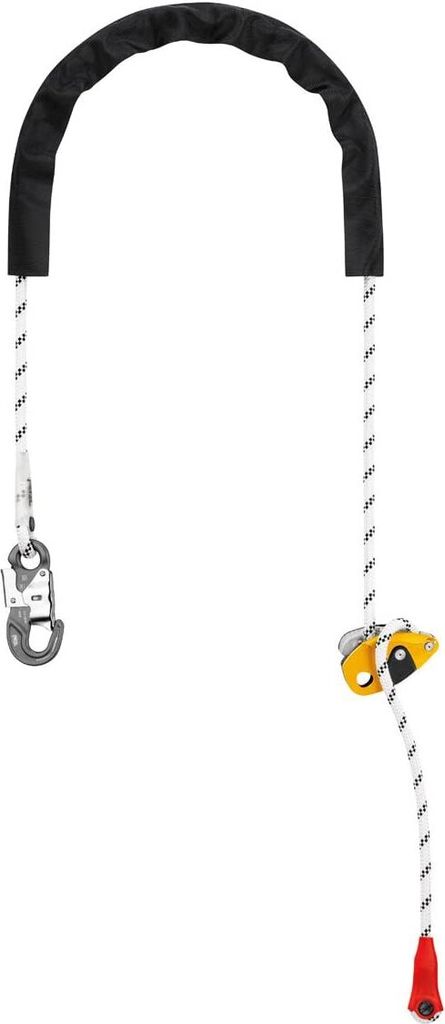 PETZL Unisex – Erwachsene Grillon Hook Europäische Version Zubehör Für Klettern, Weiß Gelb, Uni