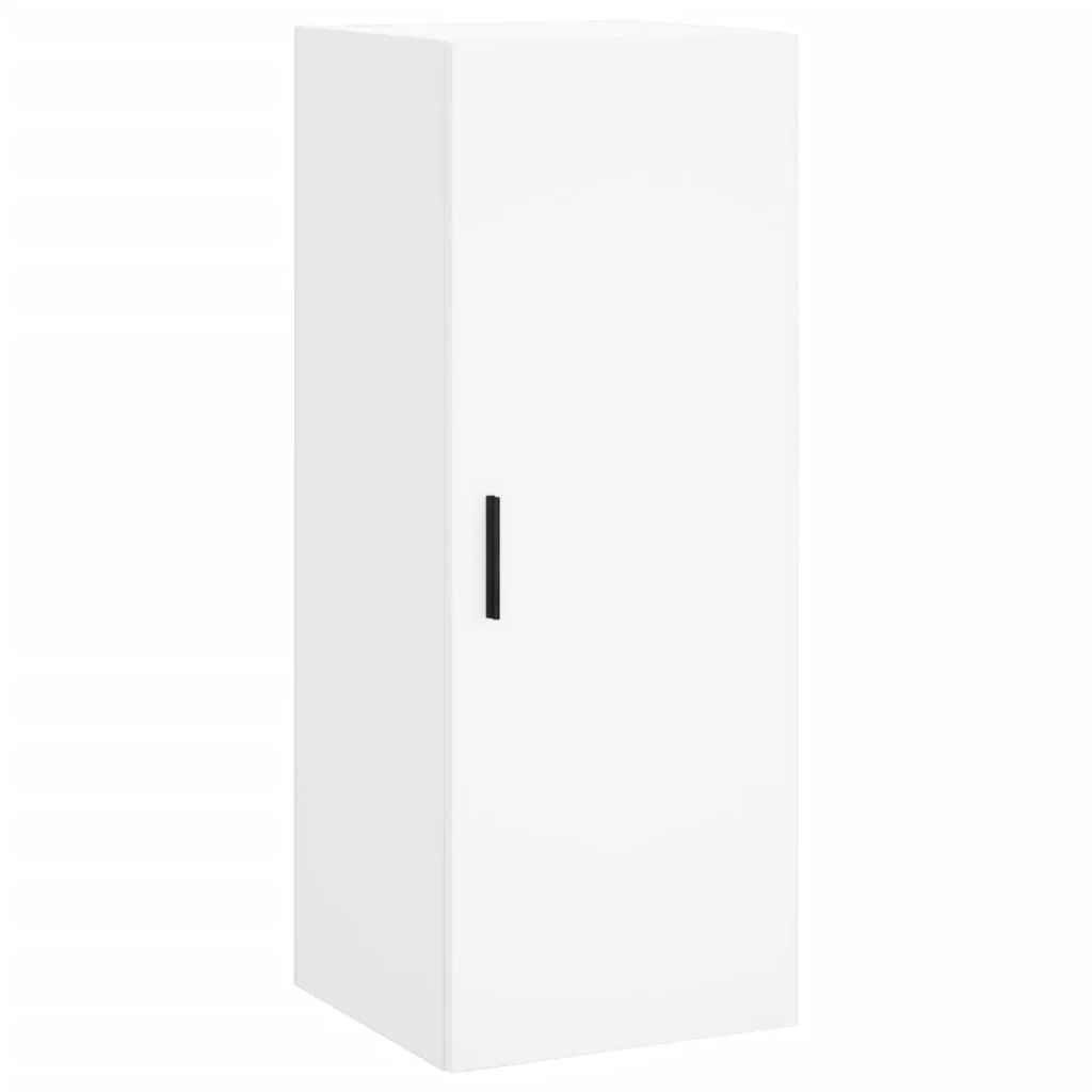 Armadietto a Parete Bianco 34,5x34x90 cm | Offerta Arredo Pratico
