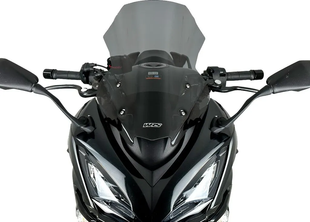 Saute-vent Sport Z1000SX Kawasaki - Protection Haute Vitesse Fumé Noir