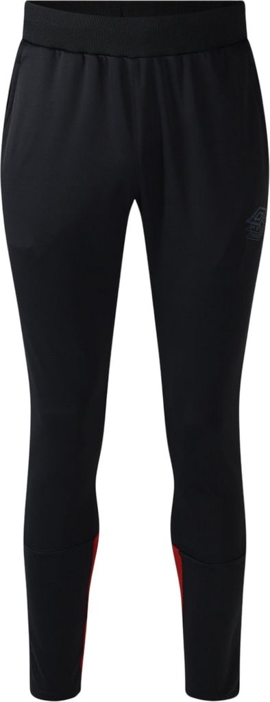 Umbro - "Pro Training" Jogginghosen für Herren UO2552 (L Regulär) (Schwarz/Rote Dahlie)