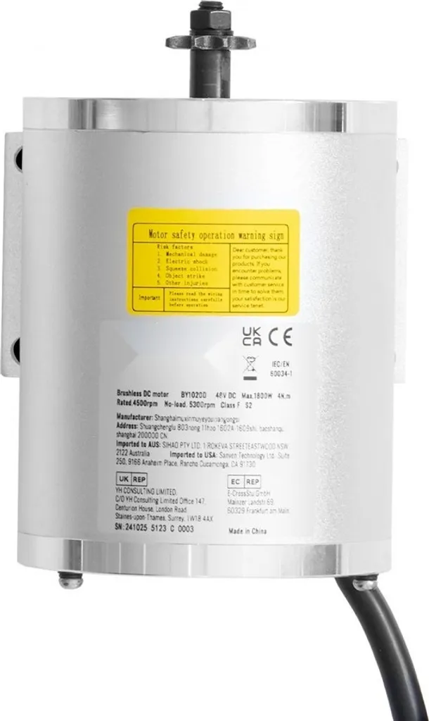 Moteur sans balais 2000W Puissance Élevée 60V avec Boîtier Durable - 10