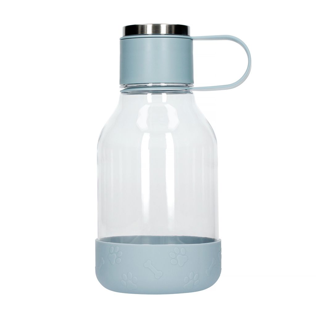 ASOBU Láhev na vodu s miskou pro psy - 1,5l modrá Obrázek produktu 