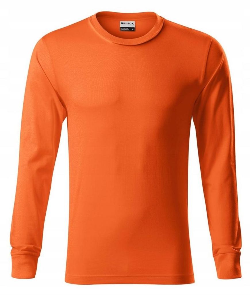 Rimeck - "Resist" T-Shirt für Herren, Langärmlig PP11096 (XL) (Orange)