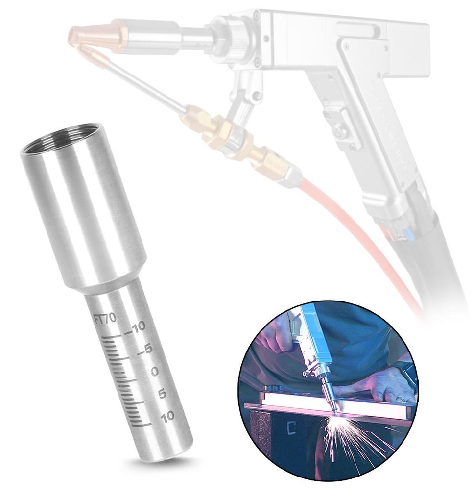 STAHLWERK Düsenträger Laserschweißgerät FT 70 Fokusrohr Laserschweißpistole SUP 20T SUP 23T