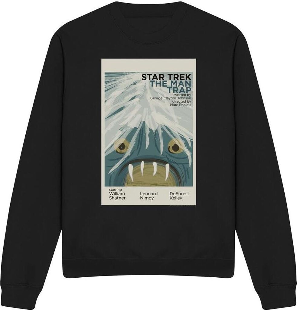 Star Trek - "The Original Series Episode 1" Sweatshirt für Herren/Damen Uni TV11509 (XL) (Schwarz)