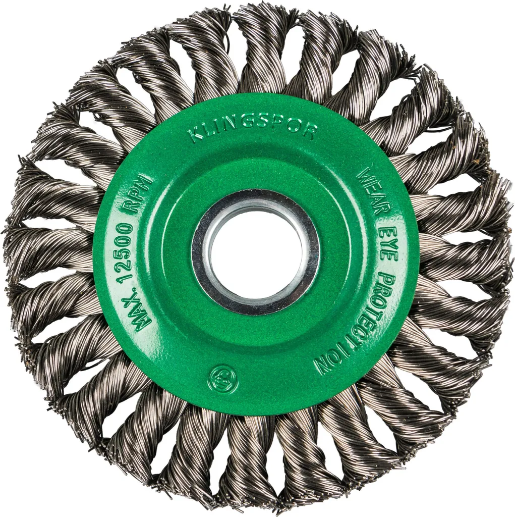 K.Wheel Spazzola 125mm M14 Inox Filo Ritorto | Offerta Professionale
