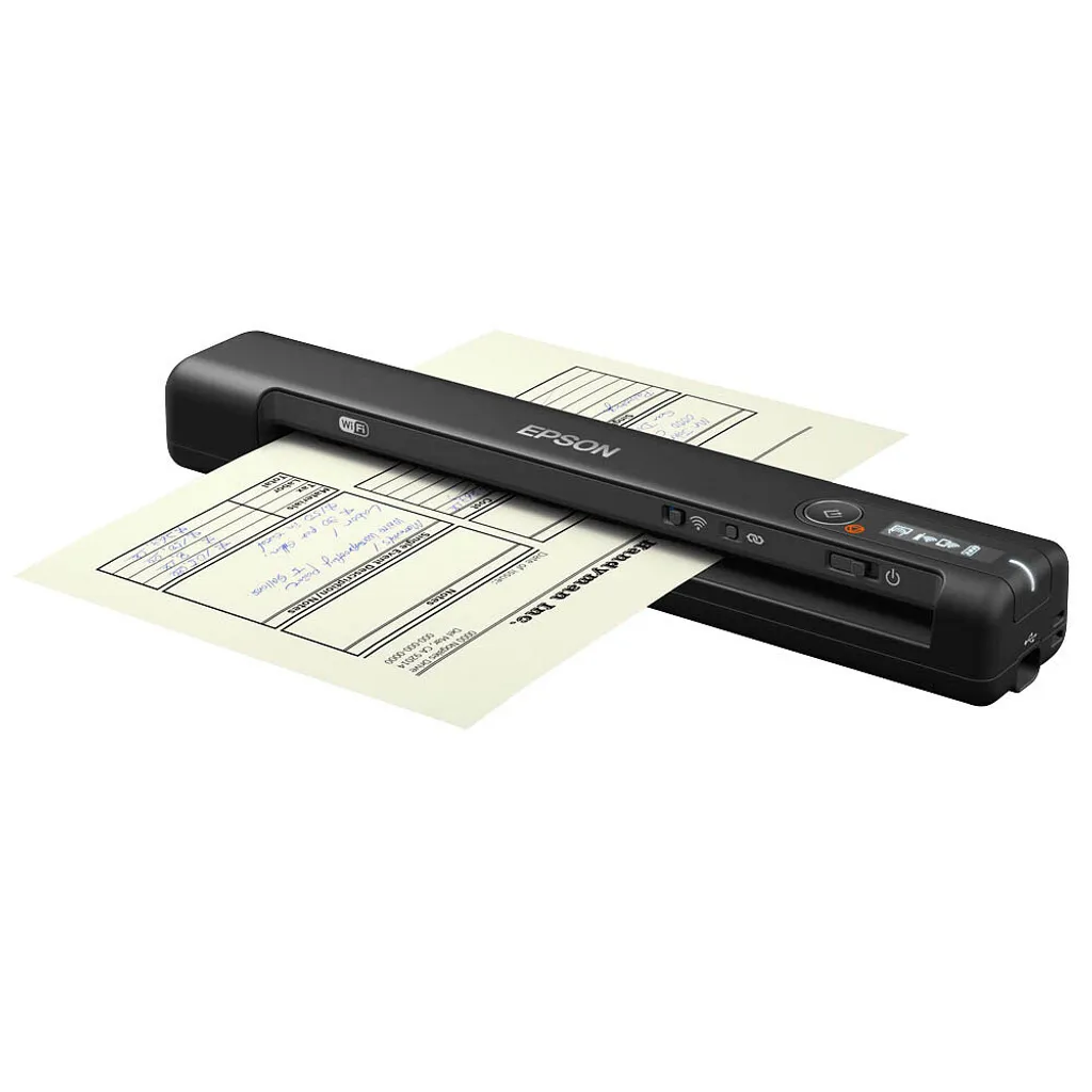 Scanner Portable A4 Epson ES-60W Wi-Fi - Numériseur de Documents Compact - 10