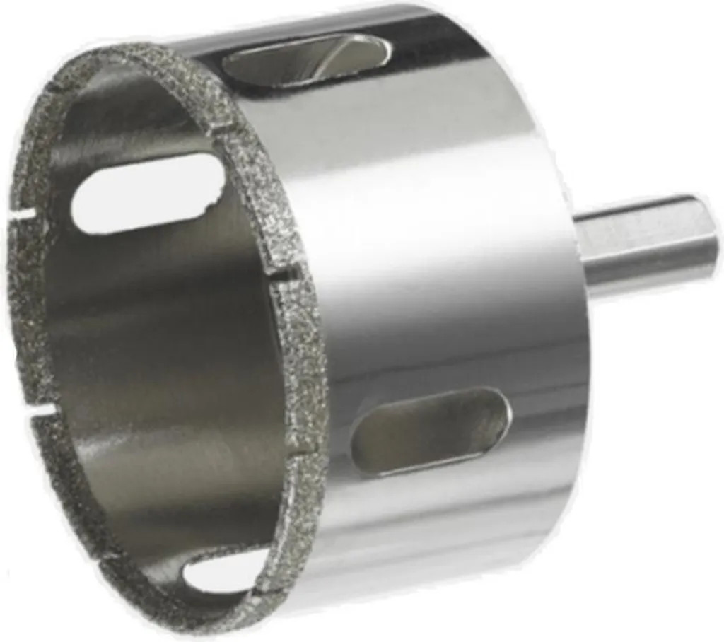 Scie cloche diamantée 25 mm Carat HEX pour carottage de carrelage