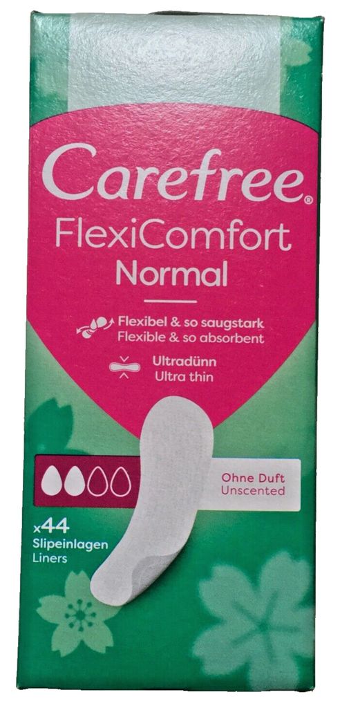 Salvaslip Carefree - FlexiComfort non profumato - 44 pz. Immagine del prodotto 