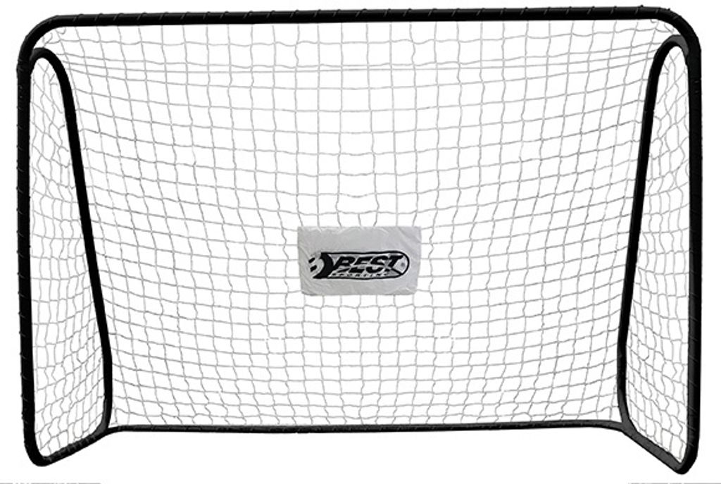 Best Sporting MO11085 Fußballtor Tor 300 x 205 x 120 cm, schwarz, 38mm