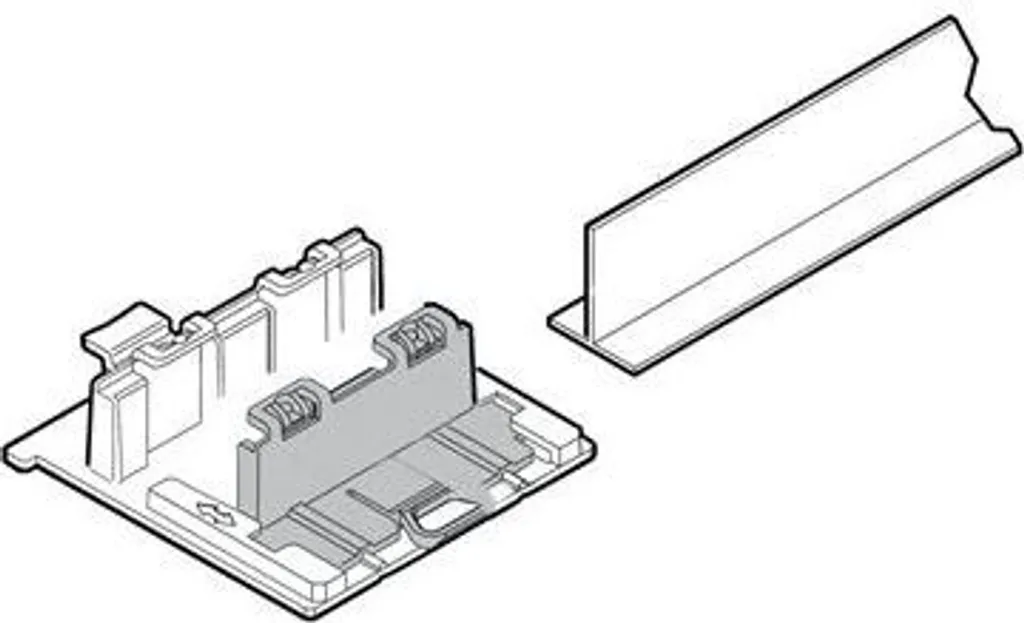 Kit de fixation murale pour borne Wi-Fi Aerohive - Support de montage - 2