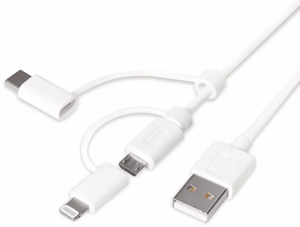Câble USB vers Micro-USB LogiLink CU0126 Noir pour Smartphone et Tablette - 8
