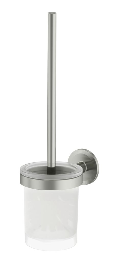 Lenz NOA WC-Bürstengarnitur zur Wandmontage - Nickel- Produktbild 