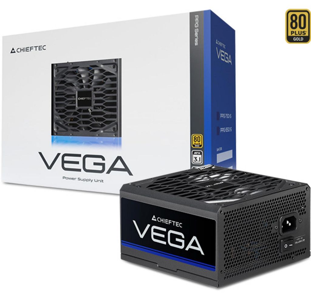 Chieftec VEGA PPG-750-S, PC-Netzteil, (1x 12 Pin High Power Produktbild 