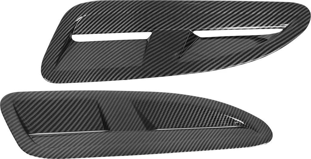 Revêtement d'Aération Capot Jaguar XK8 XKR en ABS Look Fibre Carbone