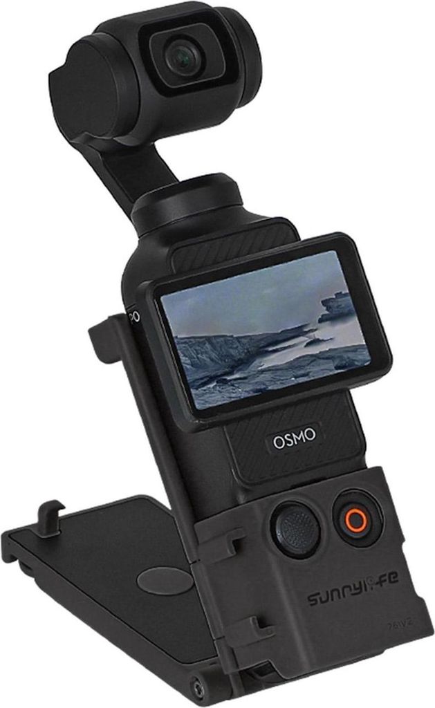 Für DJI Osmo Pocket 3 Magnetische 1/4 Halterung Cold-Shoe und Neigefunktion