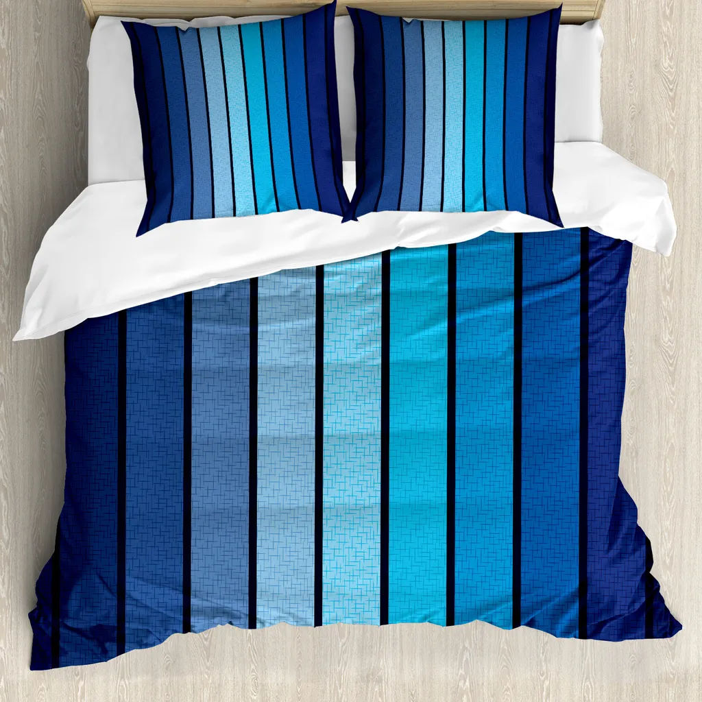 Set Letto ABAKUHAUS Marine Blu 200x200: Design Moderno Anti-Allergia