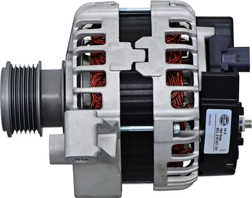 Alternateur triphasé 14V HELLA 8EL 015 637-131 - Pièce de charge auto