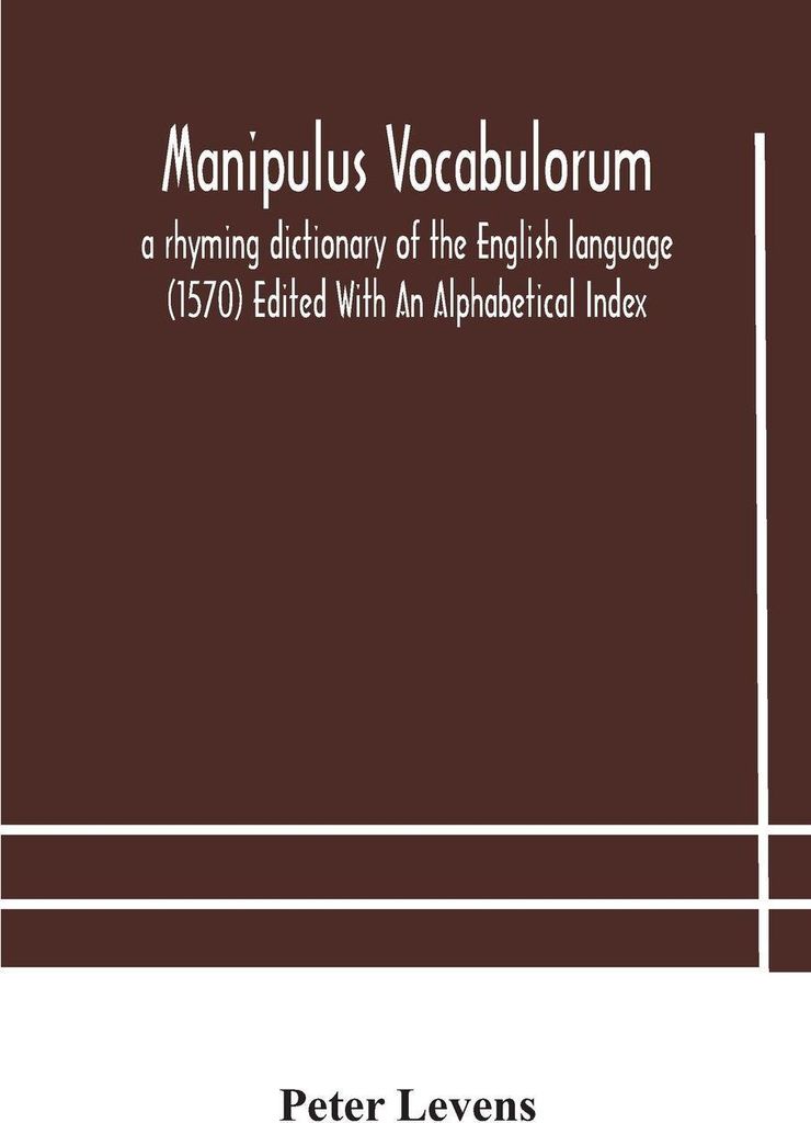 Manipulus vocabulorum