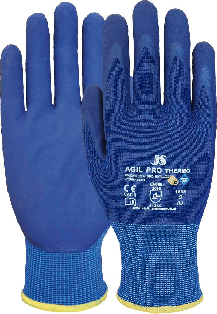 STAFFL Handschuh Agil Pro Thermo Arbeitshandschuh Touchscreen Größe 8 | 12 Paar