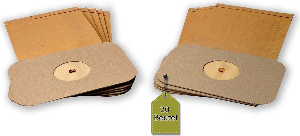 Staubsaugerbeutel ähnlich SWIRL E 72, 20 Staubbeutel