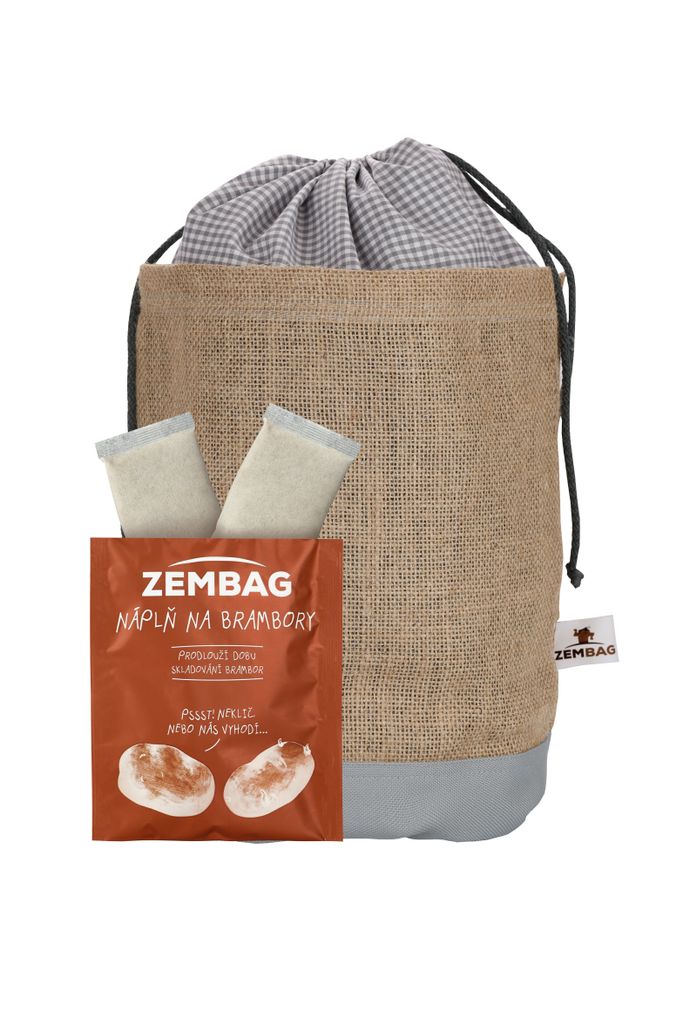 Olivgrüner Zembag für 5 kg Kartoffeln