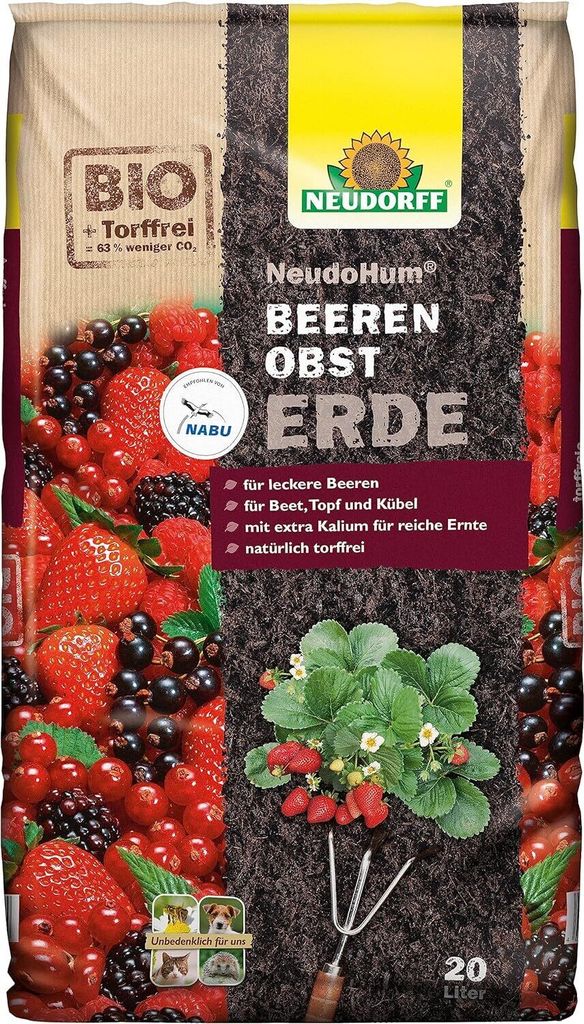 NEUDORFF® NeudoHum® Beerenobsterde 20 Liter Produktbild 3