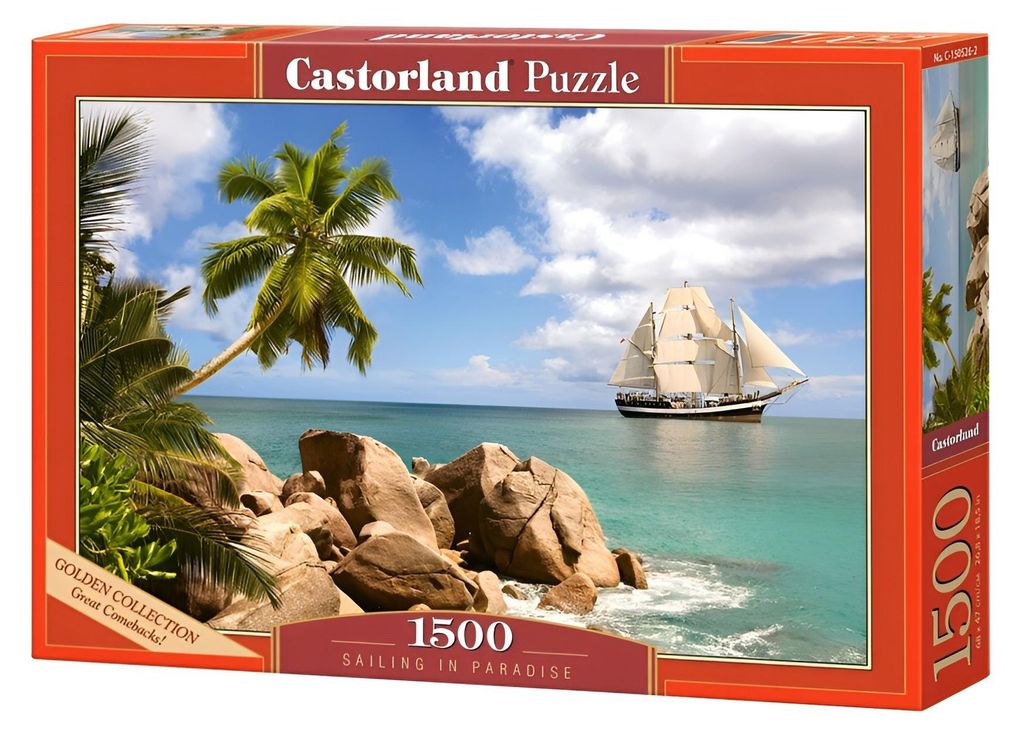 Castorland Sailing in Paradise Puzzle 1500 Teile C-150526-2 Image du produit 