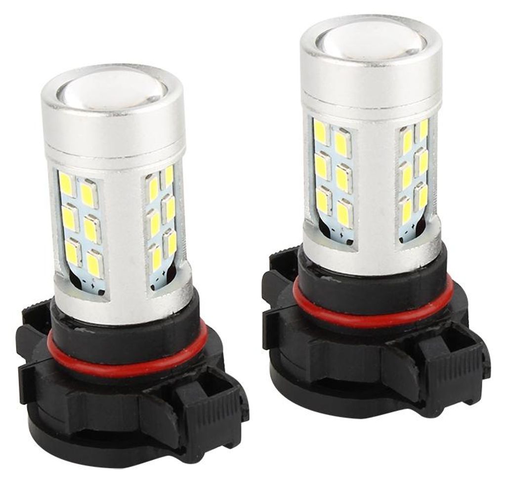 Nebelscheinwerferlampen, weiße Beleuchtung, DRL-Lampe, 2 Stück, 5202, H16, hohe Helligkeit, für Motorrad, LKW, Boot