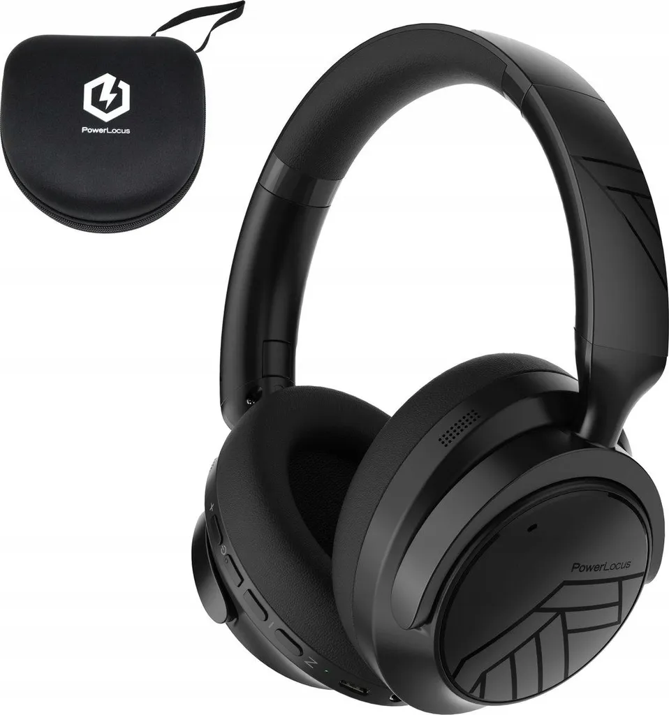 Casque Bluetooth PowerLocus Moonfly ANC avec Micro et 70h d'Autonomie