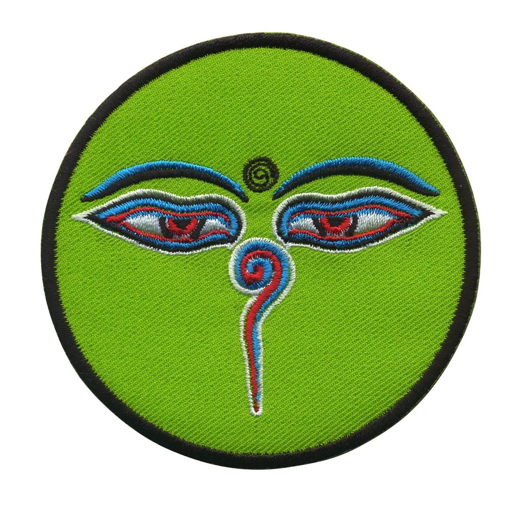 Aufnäher - Buddhas Augen 03 - Augen der Weisheit - Patch