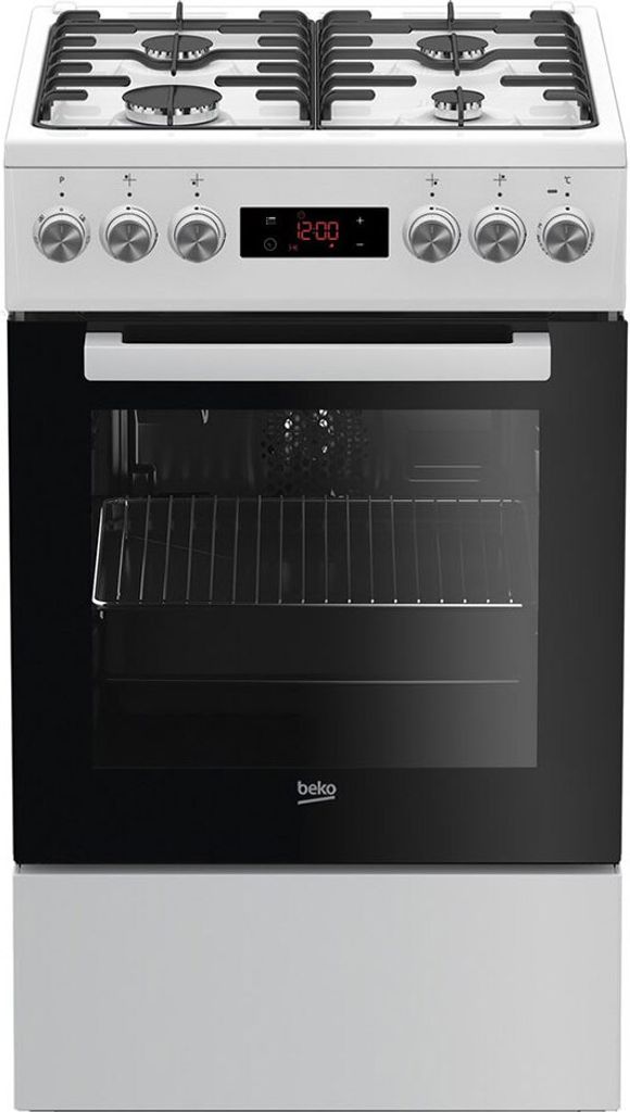 Beko FSE52320DWD Küchenherd Freistehender Herd Gaskochfeld Weiß A