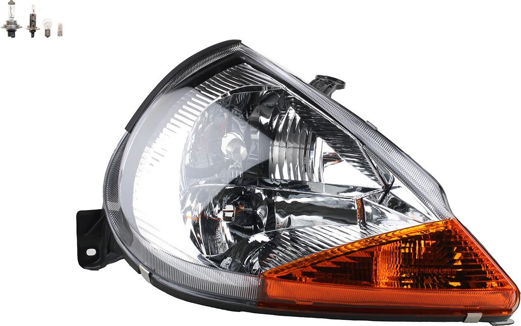 Johns, Scheinwerfer Halogen HSW passend für Ford Ka 96 09/96- 11/08 Rechts Leuchtmittel 1046728 1032531 1079423 1077003 97KG13005SAJ 97KG13005SAL ...