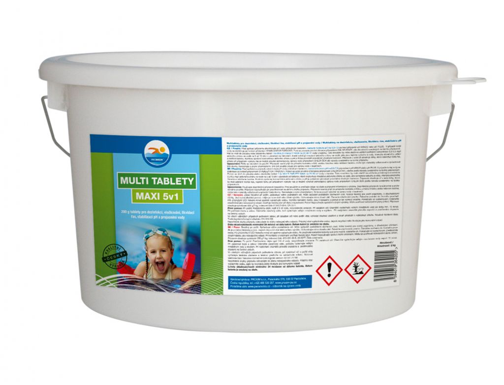 Nohel Garden Tablets MULTI MAXI 5in1 per piscina 5kg Immagine del prodotto 