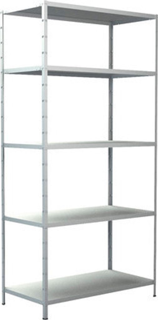 Kovový regál Schulte 4527-W 2000x1000x500 mm, 5 políc, Obrázok produktu 