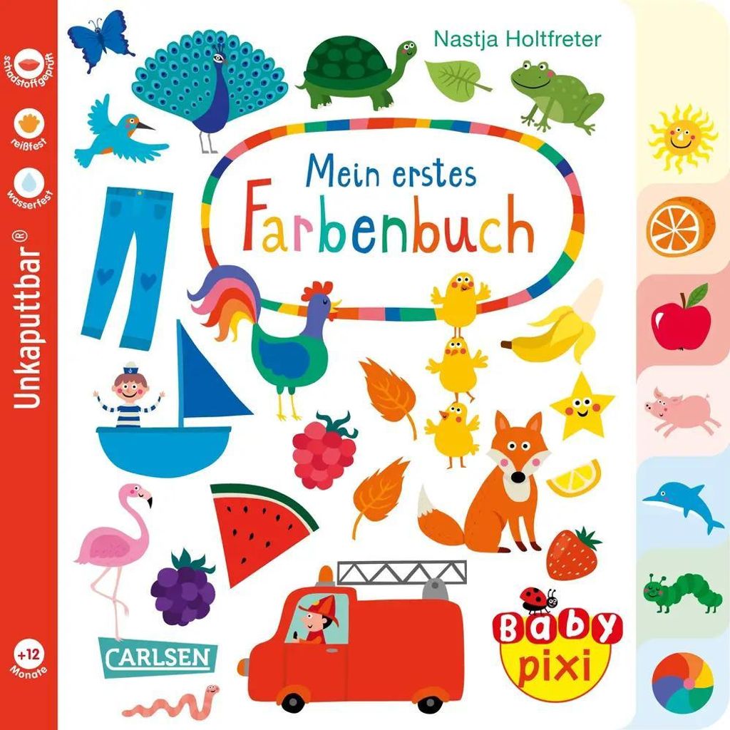 Baby Pixi (unkaputtbar) 79: Mein erstes Farbenbuch Image du produit 