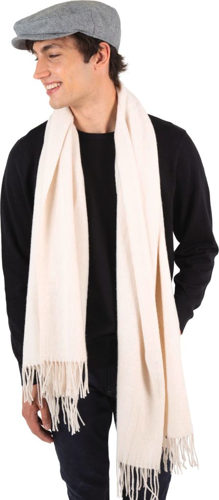 Baskenmütze aus Wolle und Polyester