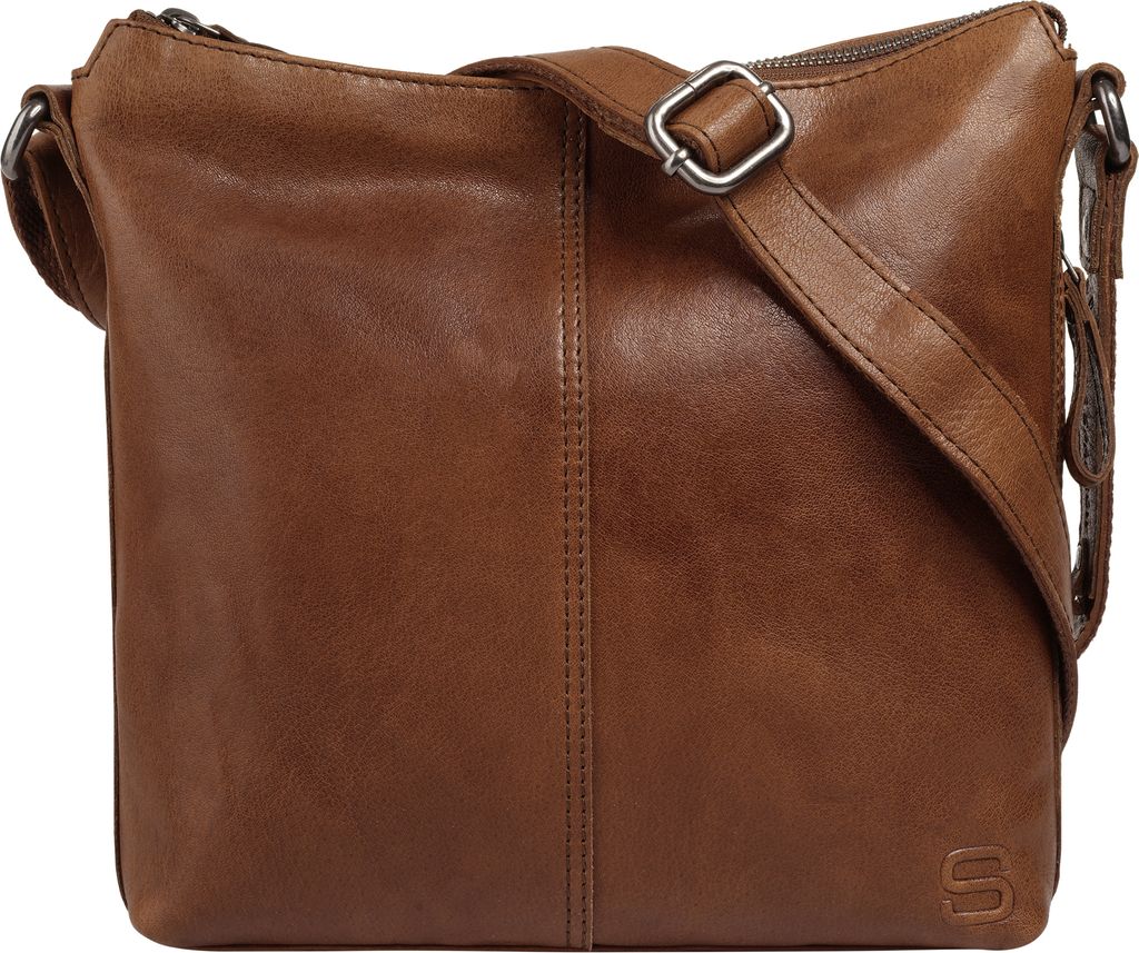 Spikes & Sparrow Umhängetasche Damen 021718 cognac