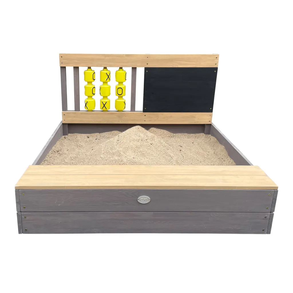Bac à sable AXI Kitty avec jeu du morpion et couvercle de protection - 6