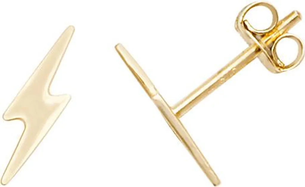 Boucles d'Oreilles Or 375/1000 Femme - Format 11x4mm Finition Polie