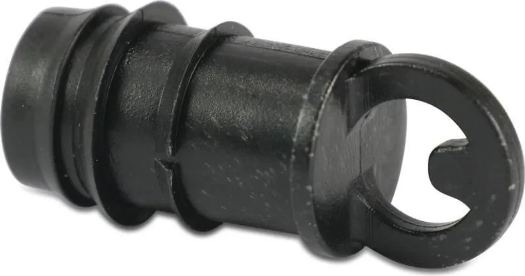 Connecteur POM 16mm pour installation arrosage automatique noir