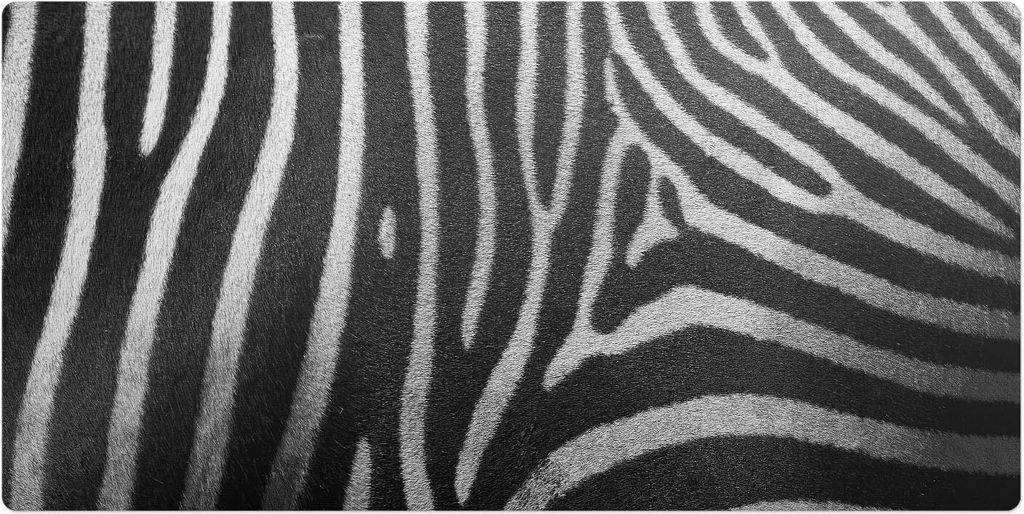 Zebrastreifen– Schreibtischunterlage – Schreibtisch Tischunterlage – 120x60 cm – Unterlage Groß Schreibtischmatte