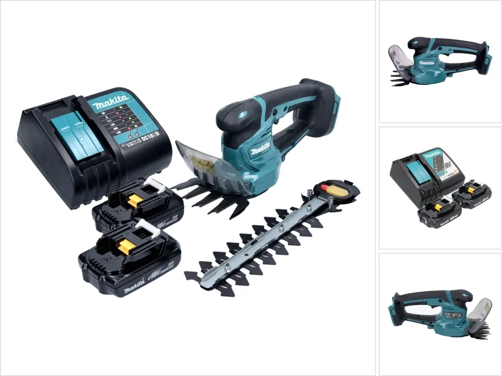 Cisaille à herbe sans fil Makita 18V LXT idéale pour bordures et buis