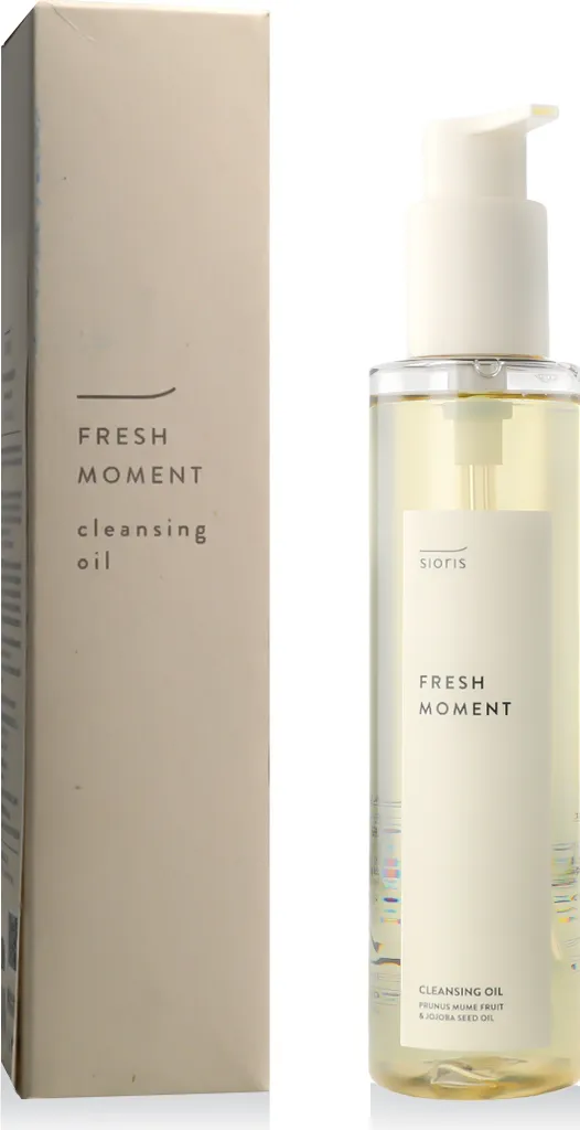 Huile démaquillante visage naturelle Sioris Fresh Moment en soin 200ml