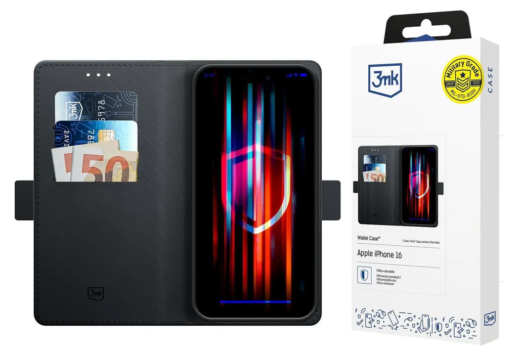 Apple iPhone 17 Cover 3mk Wallet Case - Sottile e Funzionale