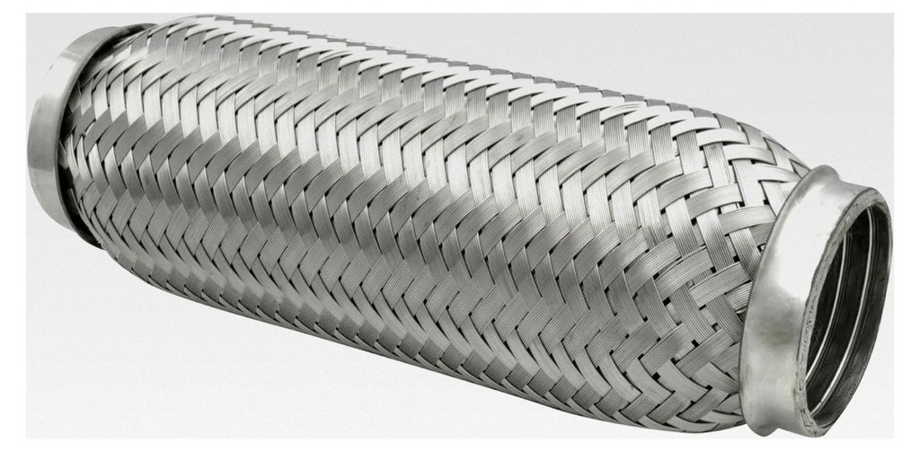 Ø 55mm Edelstahl Flexrohr mit Interlock Abgasanlage 200mm