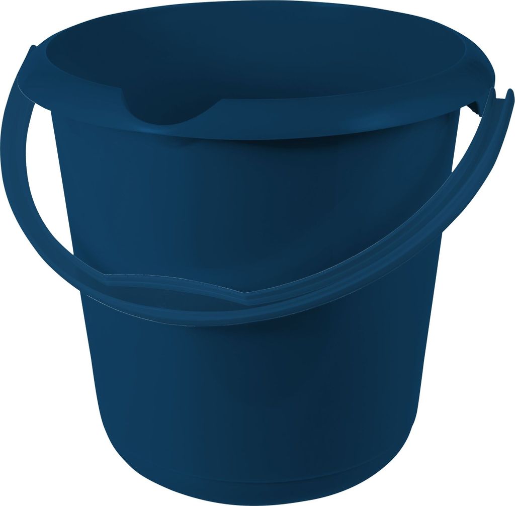 keeeper Putzeimer "mika eco" rund 10 Liter blau