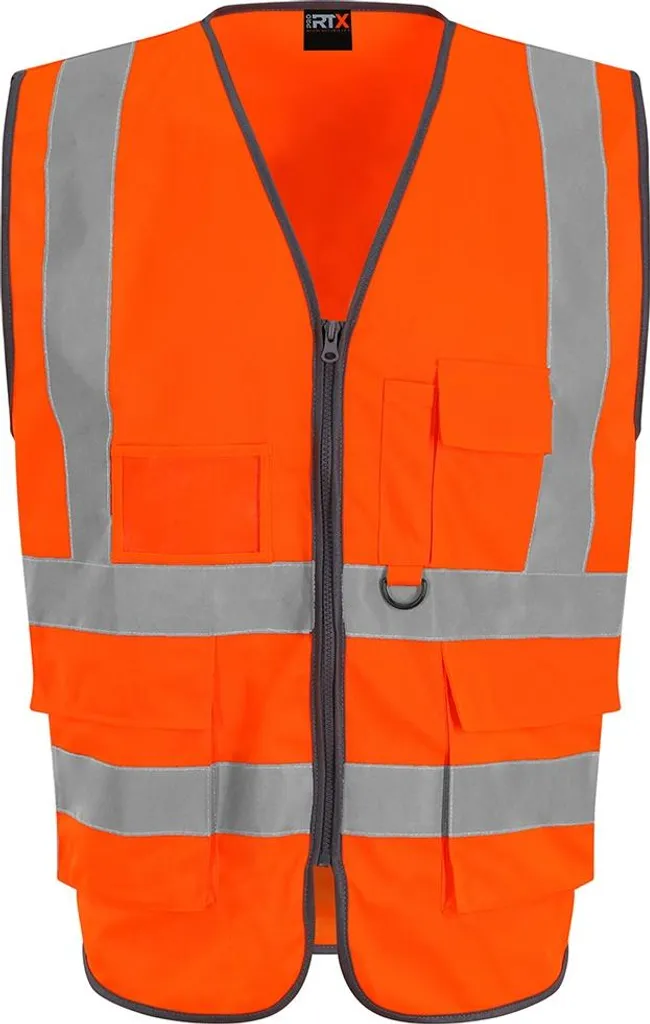 Gilet Alta Visibilità Executive PRO RTX PC4157 Arancione | Taglia 2XL