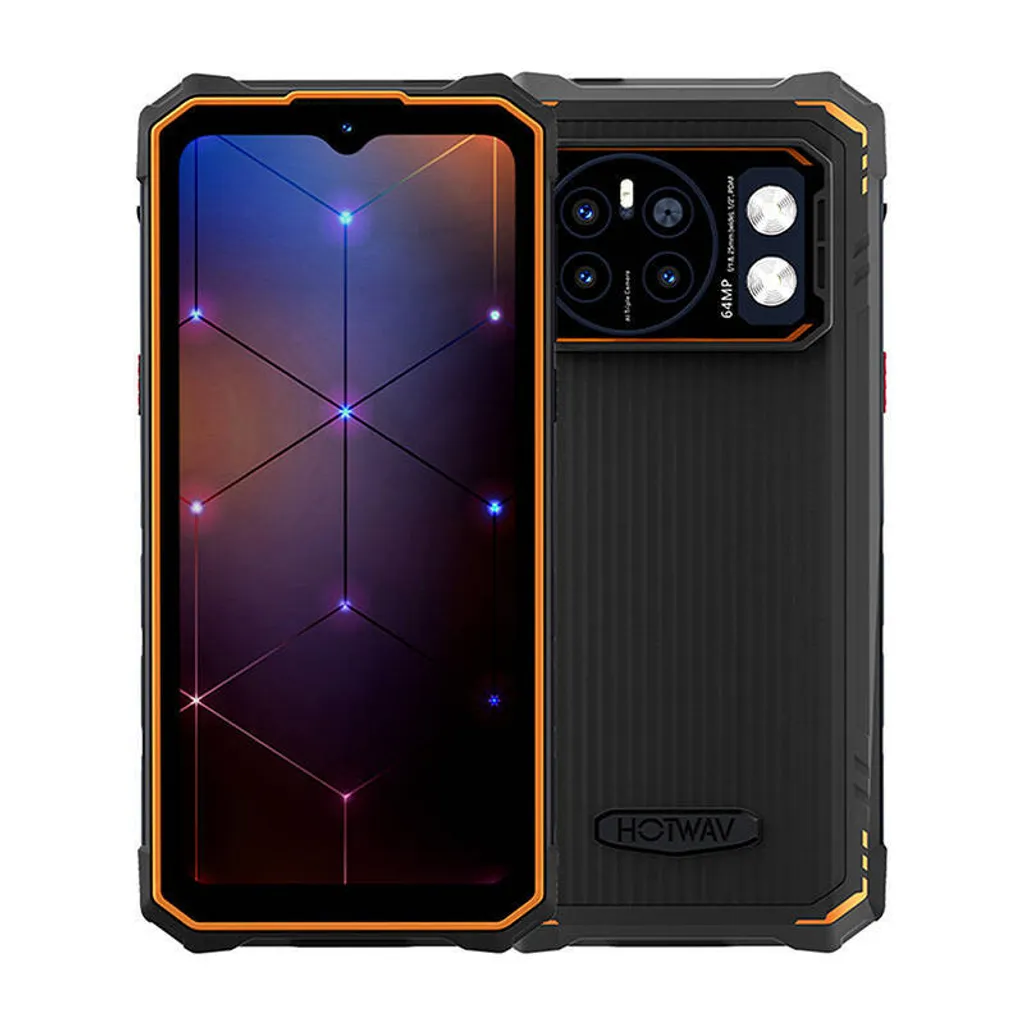 Smartphone de Chantier Hotwav Cyber 13 Pro - Mobile Tout Terrain 256Go
