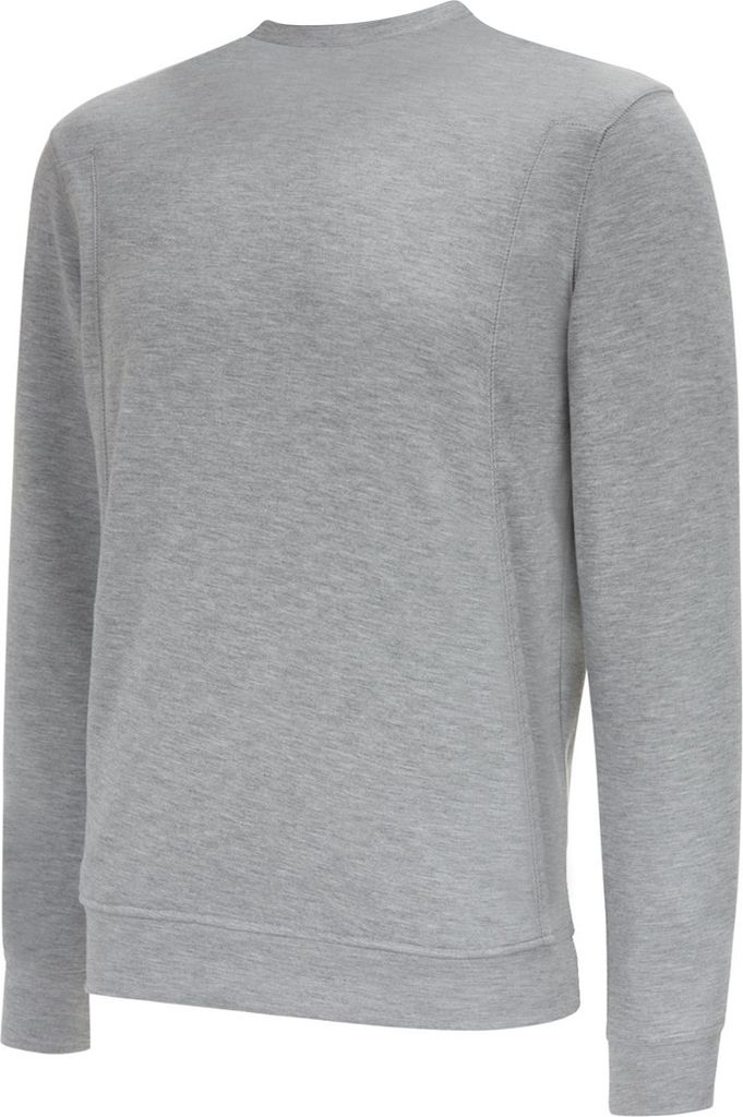 Umbro - "Pro" Pullover für Herren UO110 (S) (Grau meliert/Schwarz)